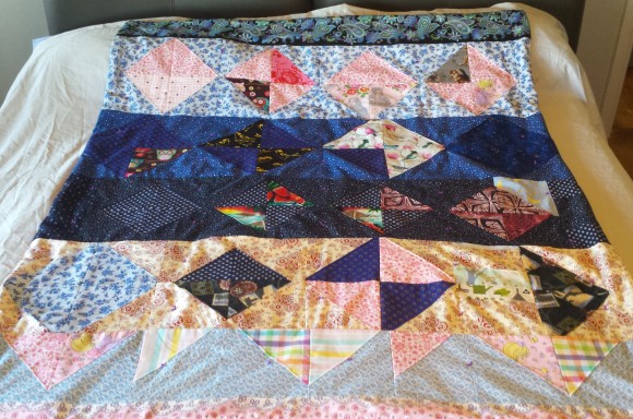 Pam's quilt July 22 2018